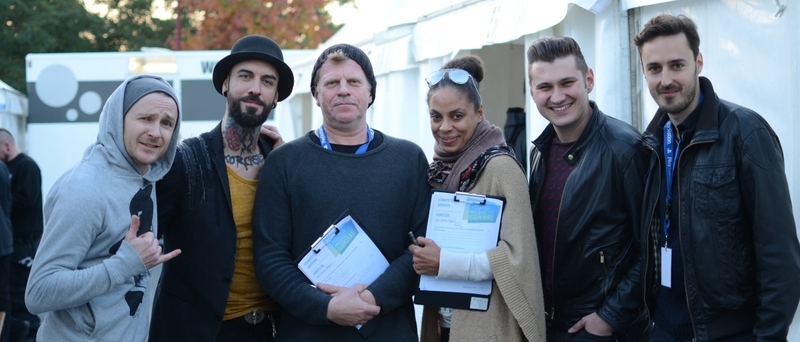 Die Jury vor Ort